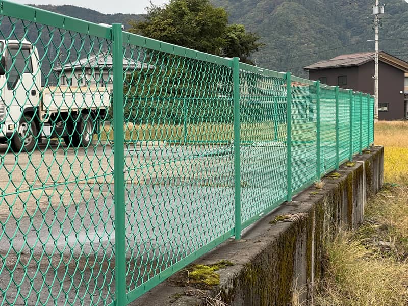JFE建材 Vネットフェンス(ライトグリーン)